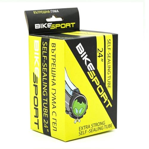 Вътрешна гума с гел 24x1.95/2.125 AV48mm - 1 Вътрешна гума с гел 24x1.95/2.125 AV48mm - 1