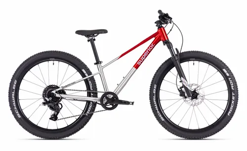 Детски велосипед Superior Team 24 Glossed Brushed\Red - 1