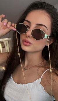 Верижка със златисти камбанки - 2