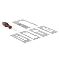 Application metal templates jetStamp 1025, set of 4 pcs. - 1