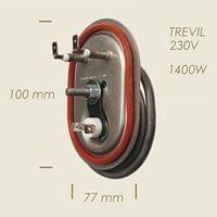 Q.3910 - 786.I Нагревател за парогенератор TREVIL 1,4 kW - 1