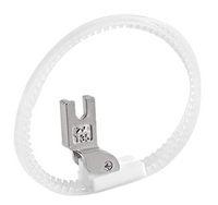 TRF1 - Presser foot w 2 teflon rings - 0