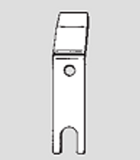 271-1497 Maier - Fixed knife for Durkopp 271,272 0271001497 - 1