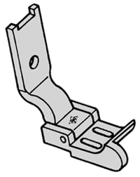 212G-2 3/16 - Presser foot w left edge guide 2-needle 3/16 - 0