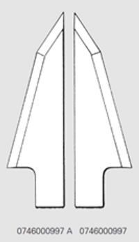 746-997 Maier - Corner welt/pocket knife for DU746 right... - 1