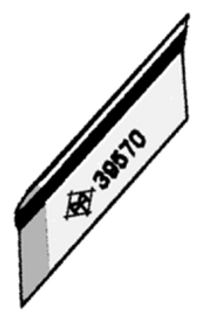 CT39570 - 39570 Upper knife w widia for US39500 - 0
