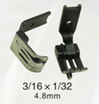 S570L 3/16 x 1/32 - Краче с ляв водач 4,8x0,8 mm 2-иглова - 0