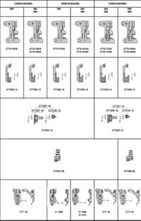 EX3216-03/233K-35 - Иглен комплект 3x5 = 277517R50... - 0