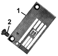 34724F-12 - Needle plate 248 for US34700 - 0