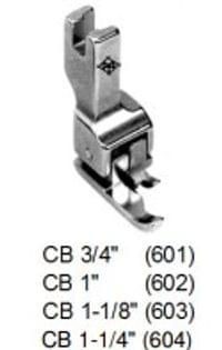 604 - CB-1-1/4 Presser foot compensating 4 mm for A10... - 1