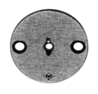 156150-001 - 152909-001 Needle plate D 1.8/2.0 mm - 1