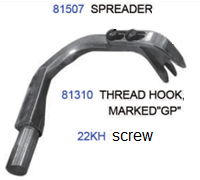 81507  - GR SPREADER UPPER FOR 81500 ASM WITH THREAD HOOK... - 1