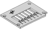 54224A-12-12 - 14-4970-S Needle plate 12 x 3/16 - 1