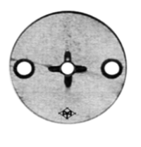 156151-001 - 152910-001 Needle plate D 2.2/2.4 mm w star... - 1