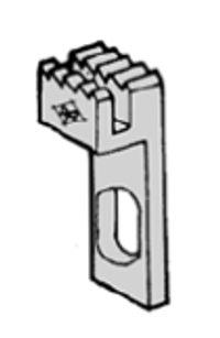 B1658-804-OOO  - Auxiliary feed dogs - 1