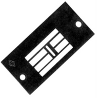 503733 - Needle plate for ZZ 457-F. 457-G w feed dogs 503734 - 1