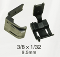 S570L 3/8 x 1/32 - Presser foot w left guide 9,6x0,8 mm... - 0