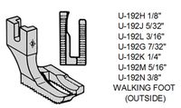 U-192G 7/32 - Presser foot outer for cording/piping 6 mm... - 1