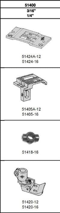 51400 3/16 - Иглен комплект 3/16 = 51424A-12, 51405A-12,... - 0