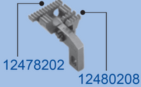 124-78202  - Differential feed dogs for 3316E-DE4 - 1