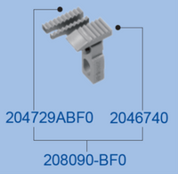 208090-BF - Зъби главни и спомагателни L52=M652... - 1