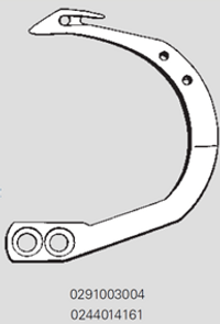 244-14161 Maier - 291-3004 Knife for DU244~247,291... - 1