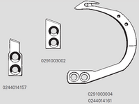 244-14161 Maier - 291-3004 Knife for DU244~247,291... - 2