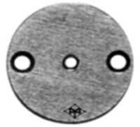 55325 - Needle plate for Singer 269W SIZE 21 TO 23 - 1