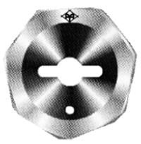 R2KM(7) - RS-50(7) Round knife 7-sided for KM 50*10*1.2... - 1