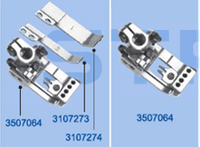 3507064 - PRESSER FOOT 348,356,364 W NEW GUIDE VG3721 - 1