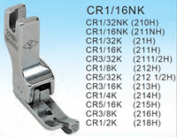 CR 1/16K - 211H Presser foot right compensating 1.6 mm... - 2