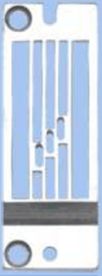 14-5530-0 - Needle plate 1/4 - 3-needles DLR 1503PHD 1503PTF - 1