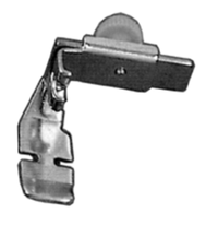 CY-704 - PRESSER FOOT FOR ZIPPER AND CORDING WIDE - 1