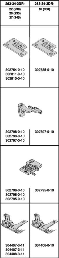 263-34-2DR-20-235  - Needle gauge 235 bias w/o needle... - 0