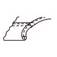 KZD 1/4 - ZD-1/4 DOUBLE COMPENSATING FOOT FOR KHF9000... - 2