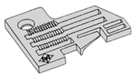 39524T - #AL Needle plate for 39500 - 1