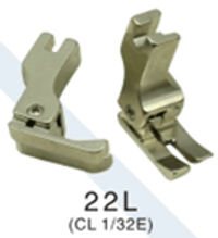 CL 1/32E - Presser foot left compensating 0.8 mm width 13 mm - 1