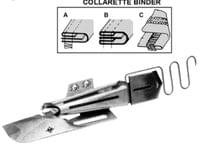 S124C 30/15 mm - AT44C COLLARETTE BINDER RAW EDGE with... - 1