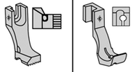 U-30 1/4B - Presser foot inner 6.4 mm for DY-350 - 2
