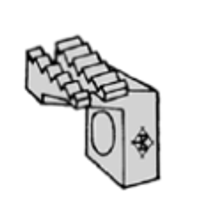 B1656-816-FOH  - Main feed dogs - 0