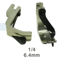 P14 1/4 - 36465 Presser foot w hinge guide 6.4 mm - 1