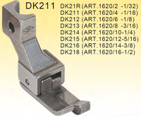 DK216 3/8 - Presser foot compensating Needle feed right... - 0