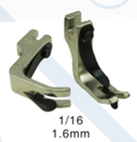 P11 1/16 - 36465 Presser foot w hinge guide 1.6 mm - 1