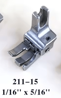 211-15 - DUAL COMPENSATING TWO-SIDED PRESSER FOOT... - 1