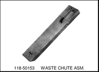 118-50153 - 131-55858 DUSTER DROP/CLOTCH WASTE CHUTE... - 0
