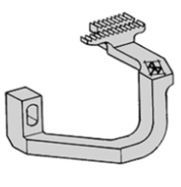 208219  - Differential feed dogs L32 - 1