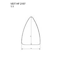 VEIT HF 2157 - ПОДЛОЖКА ЗА ЮТИЯ ТЕФЛОН-АЛУМИНИЙ ЗА... - 1