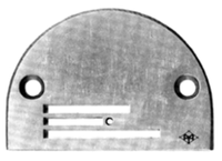 B1109-012-AOO - E704D Needle plate for lockstitich 12482... - 1