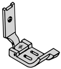 223773 1/4 - Presser foot w right guide 2-needle 1/4 - 1