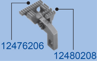 124-80208  - Auxiliary feed dogs for 3316E-DE4 - 1